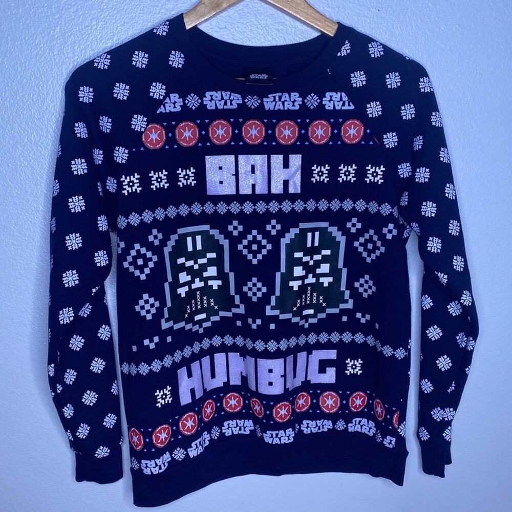 Star Wars Bah Humbug Christmas Sweatshirt S (3-5)